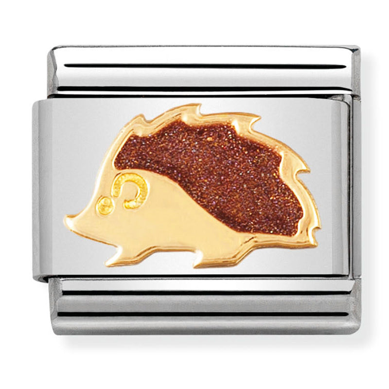 Animals - Hedgehog Gold Charm