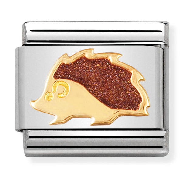 Animals - Hedgehog Gold Charm