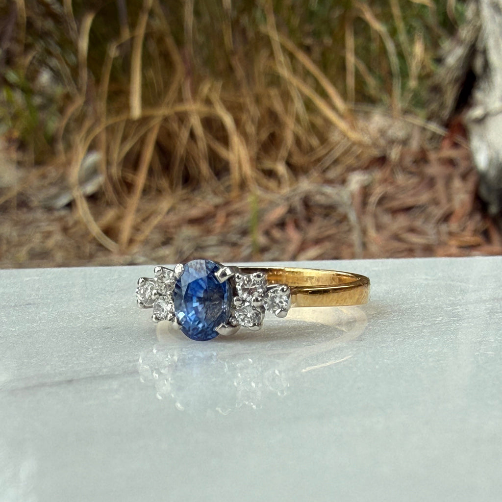 Elara Sapphire Ring