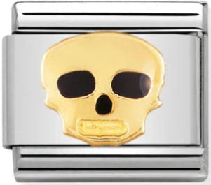 Symbols - Skull Gold Charm