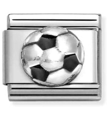 Soccer Ball Silver Charm