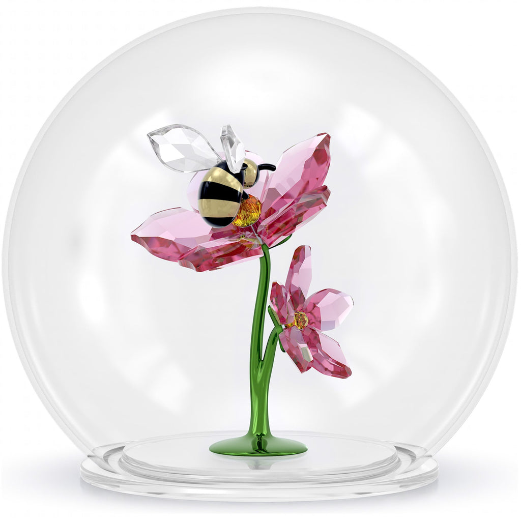 Idyllia: Glass Ball Bee & Flowers