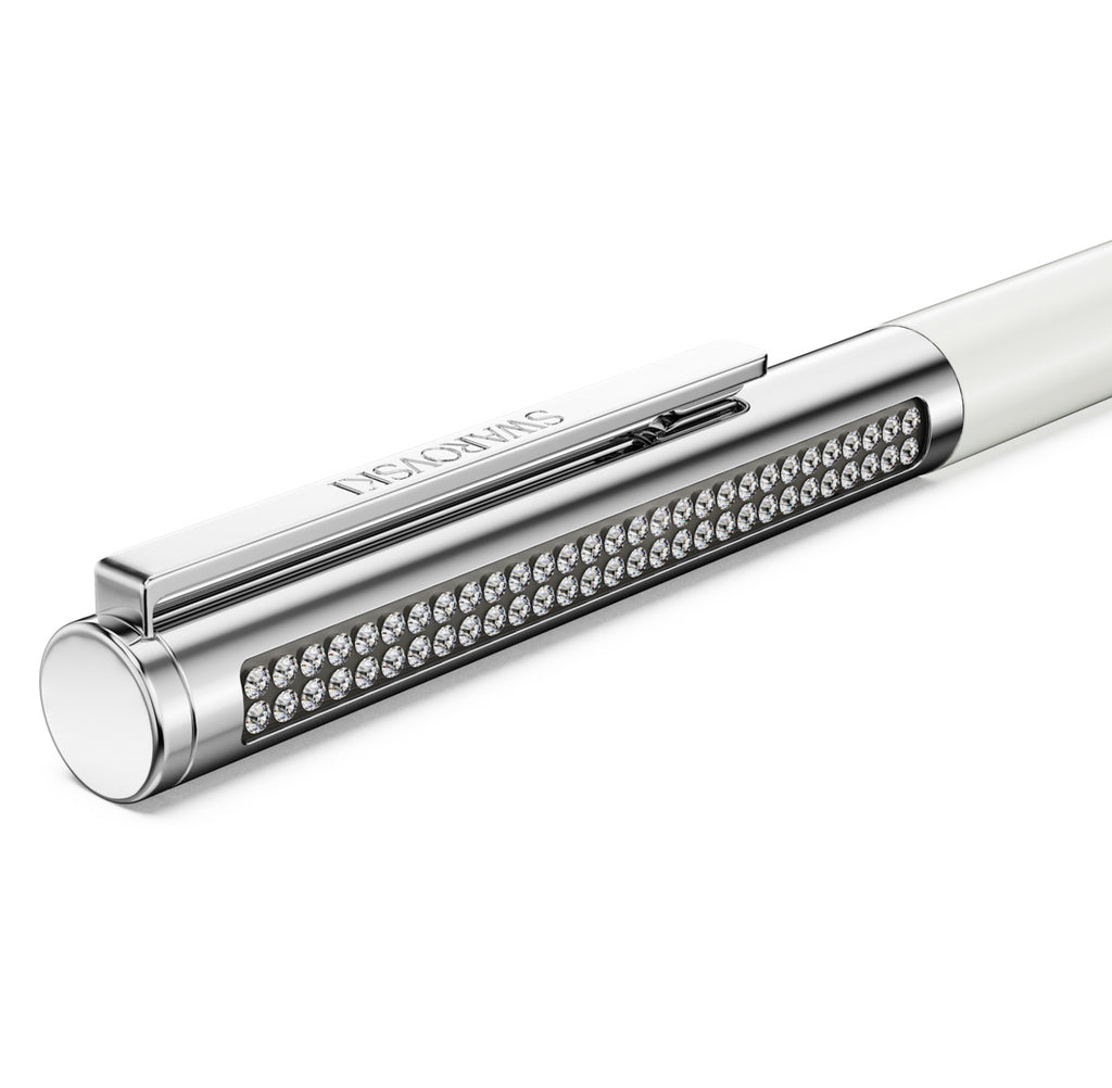 Matrix Tennis Ballpoint Pen - White