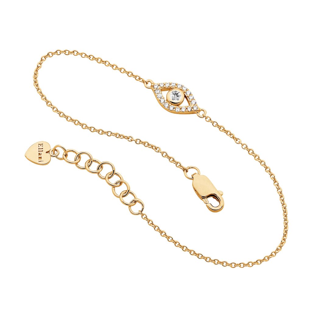 Evil Eye with CZ Bracelet - 3 colours