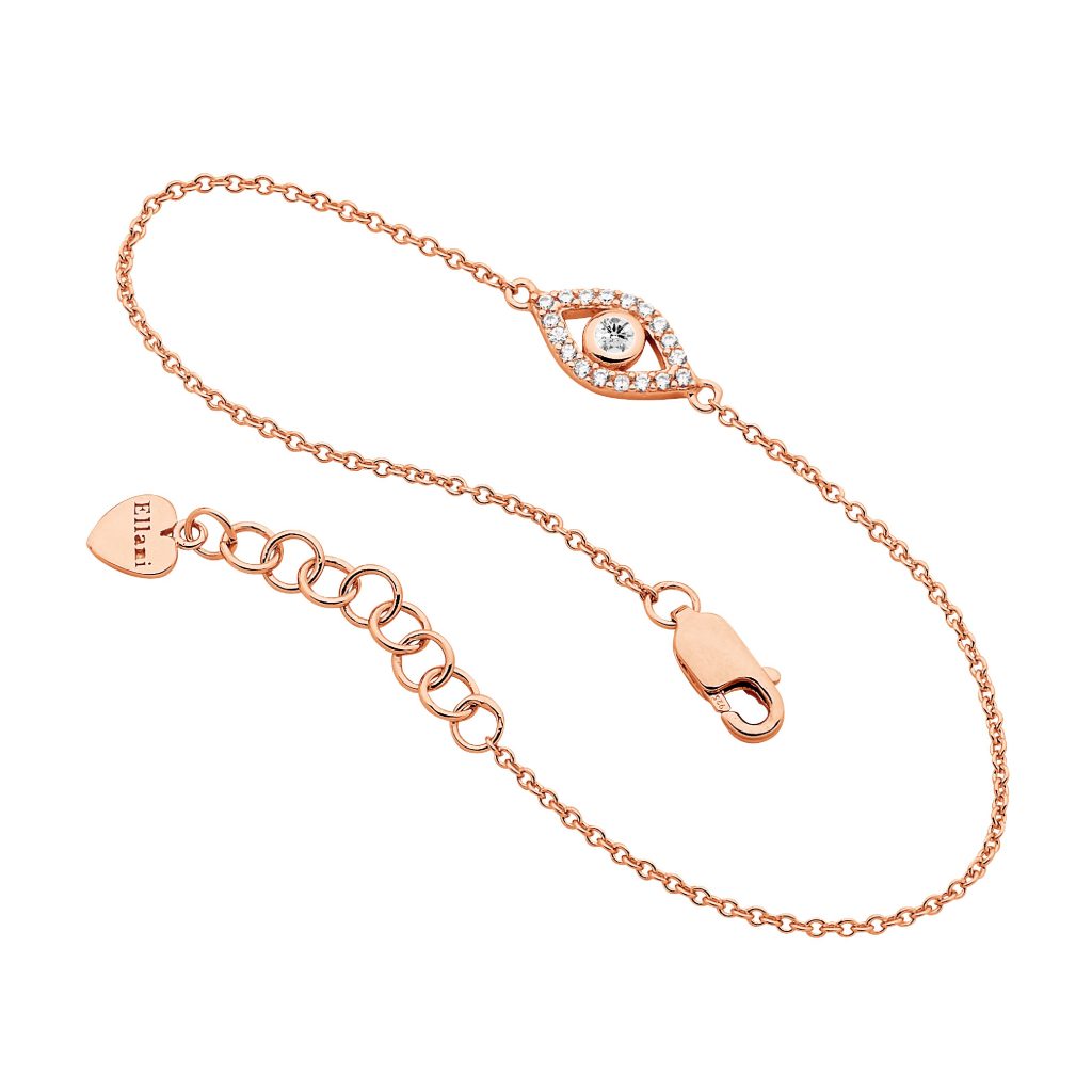 Evil Eye with CZ Bracelet - 2 colours