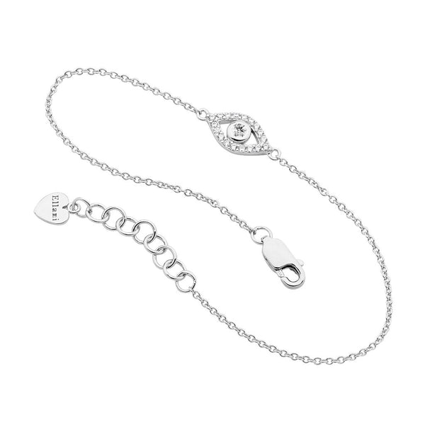 Evil Eye with CZ Bracelet - 2 colours