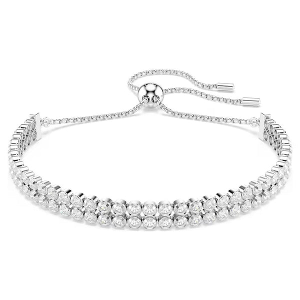 Matrix Round Cut Double Tennis Bracelet