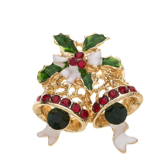 Brooch - Christmas Bells
