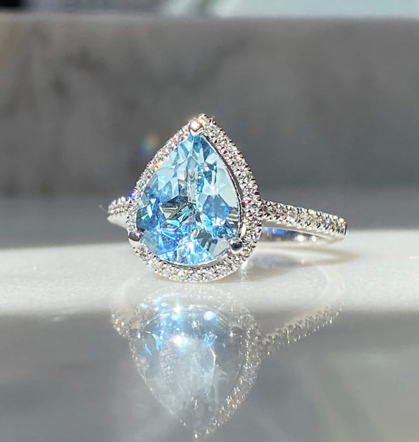 Valentina Aquamarine Ring