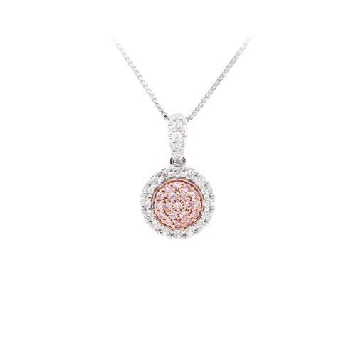 Blush Pink Diamond Katherine Pendant