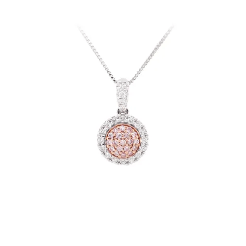 Blush Pink Diamond Katherine Pendant