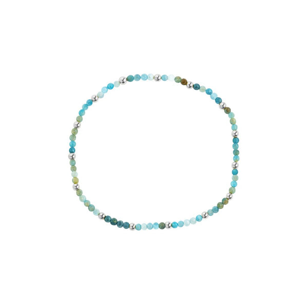 Elastic Bracelet - Apatite Beaded
