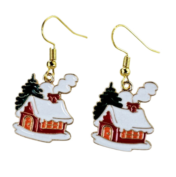 🎄Christmas Cottage Fashion Earring