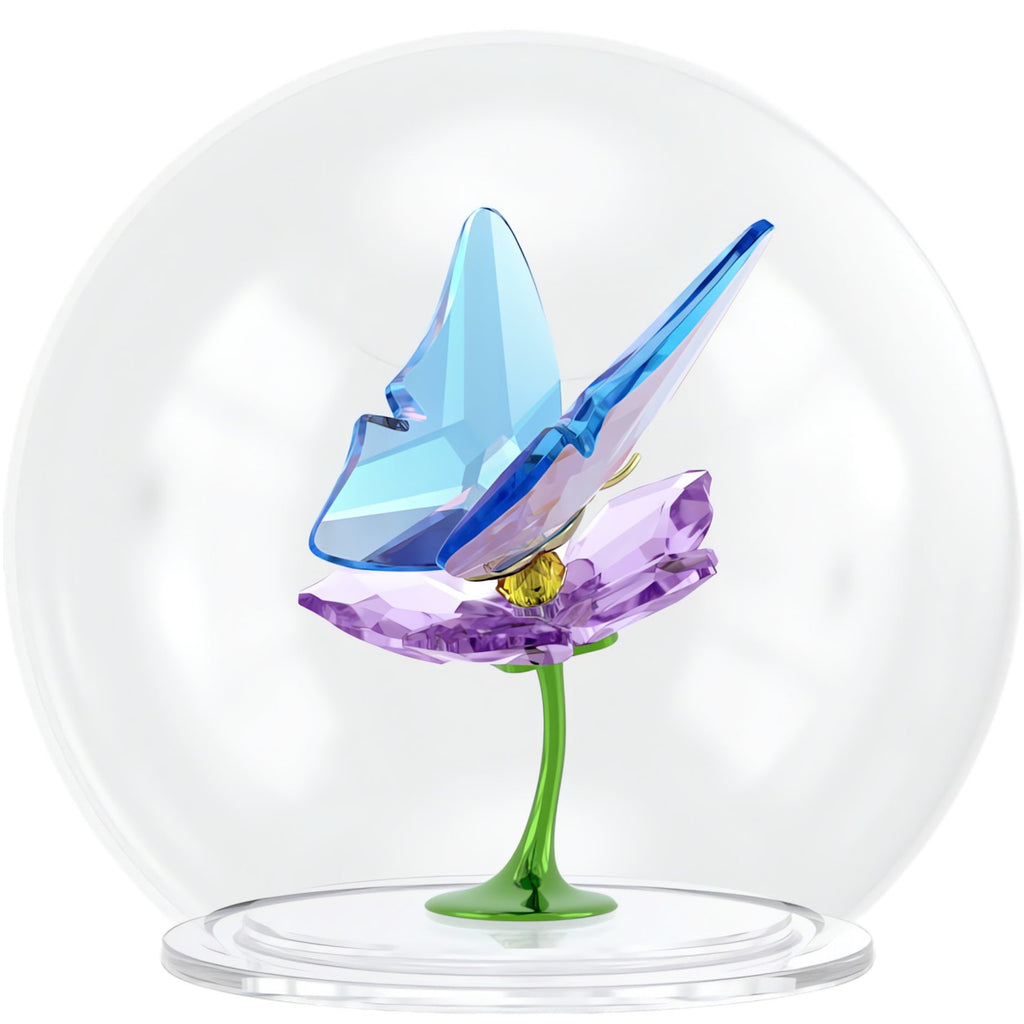 Idyllia: Glass Ball Butterfly & Flowers