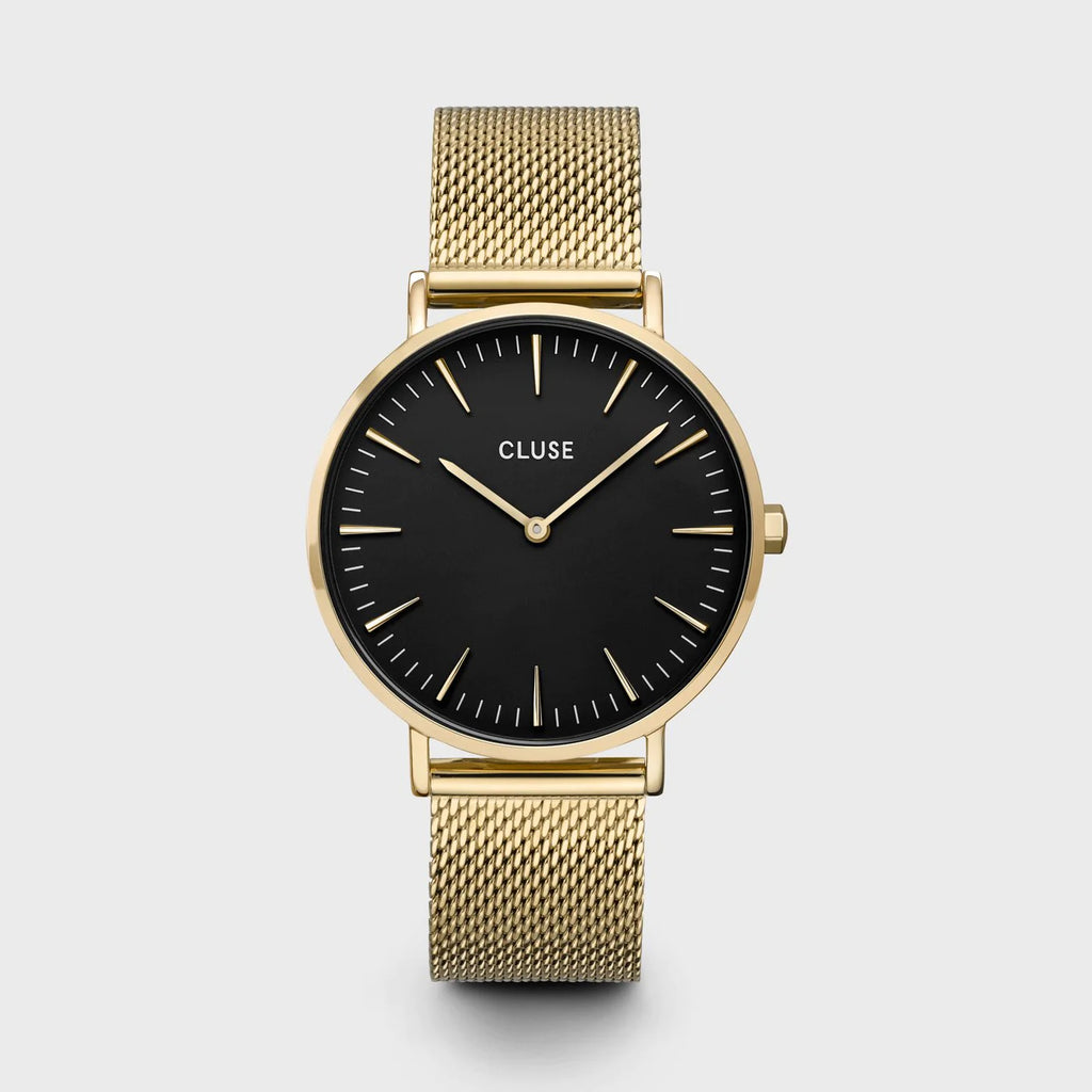 Boho Chic  Mesh Gold/Black Watch