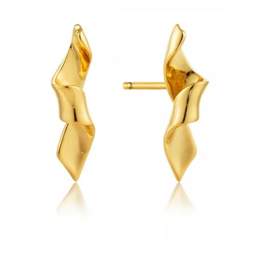 Helix Gold Plated Ear Studs