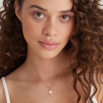 Wild Soul - Eclipse Emblem Gold Necklace