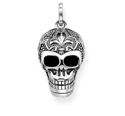 Skull Silver Pendant