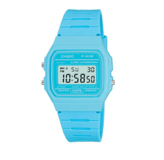 Casio Ladies Digital Blue Watch