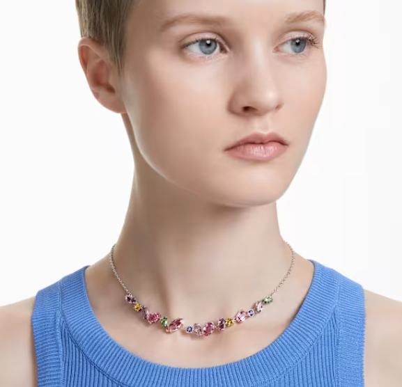 Gema Multicoloured Flower Necklace