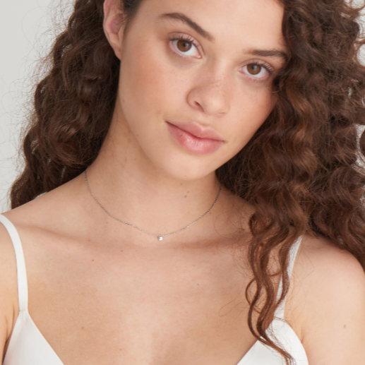 Under Lock and Key - Padlock Silver Necklace