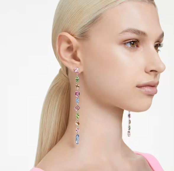 Gema Multicoloured Drop Earring