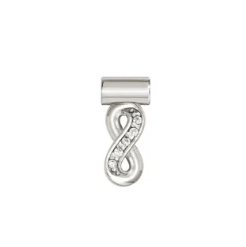 Seimia - Infinity with CZ Silver Pendant