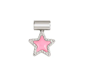 Seimia - Fuchsia Star Silver Pendant