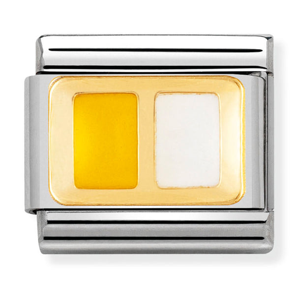 Europe Flag - Vatican Gold Charm