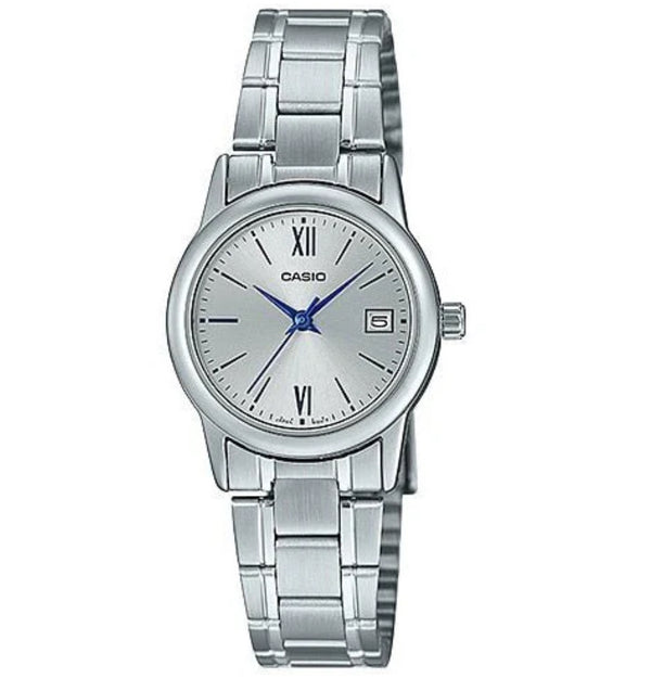 Casio Analogue Stainless Steel Band Watch