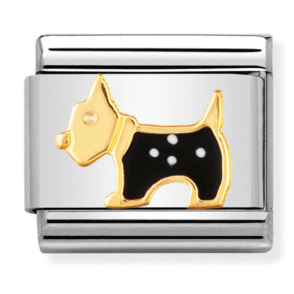 Animals - Scottish Terrier Dog Gold Charm