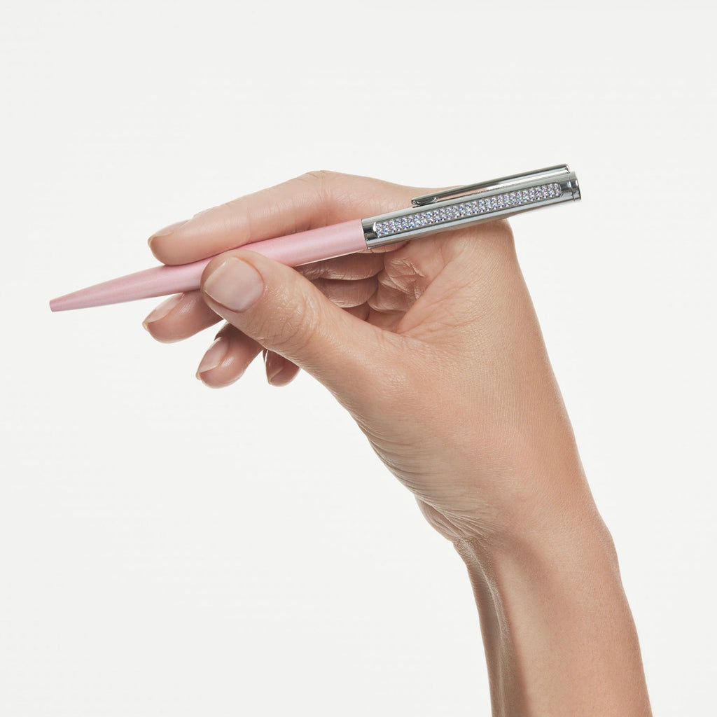 Matrix Tennis Ballpoint Pen - Pink Lacquered Chrome
