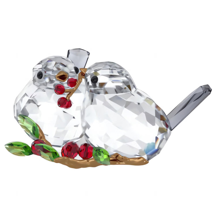 Bird Couple and Berries