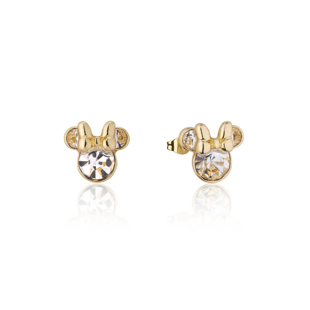 Minnie Mouse Birthstone Earrings - 12 months