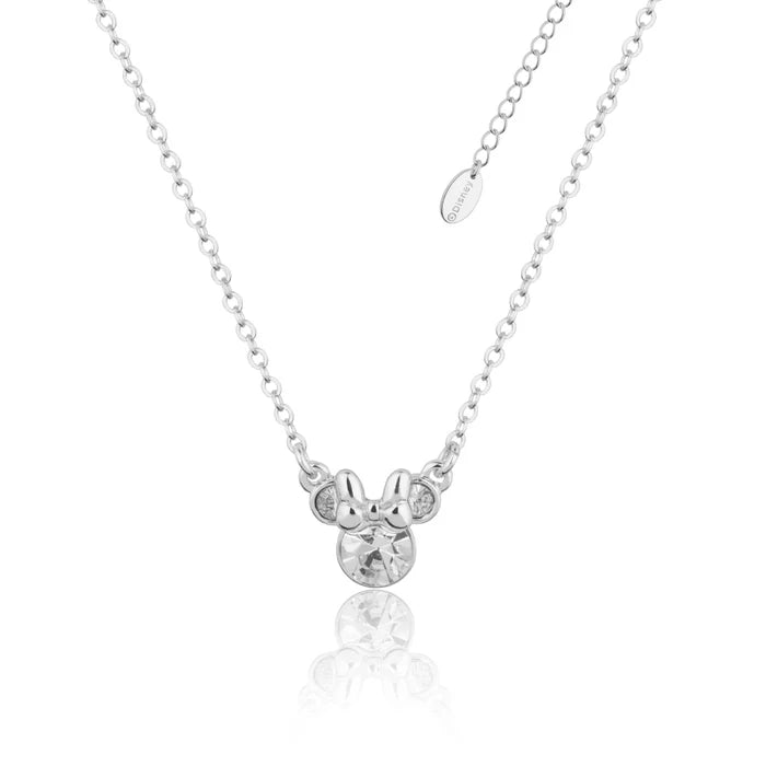 Minnie Mouse Birthstone Necklace - 12 months