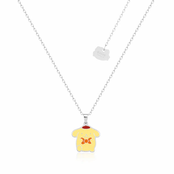 Sanrio - Pompompurin Bow - Necklace & Stud Earring
