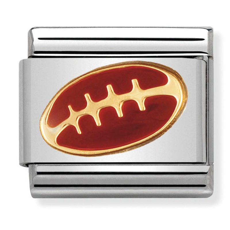 Sports - American Football Gold Charm