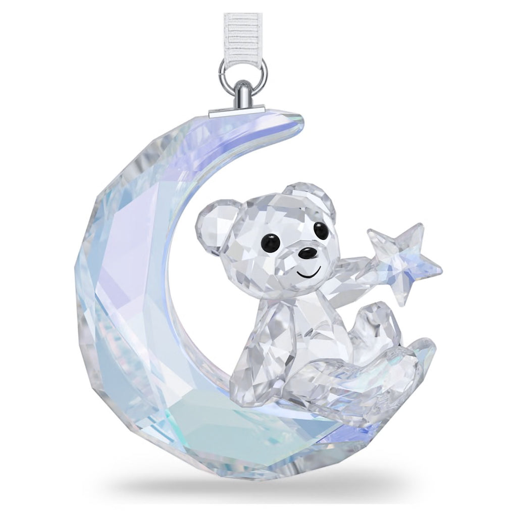 Kris Bear: White Moon Ornament