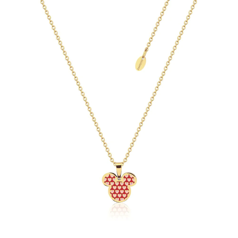 Mickey Heart Necklace - 2 colours available