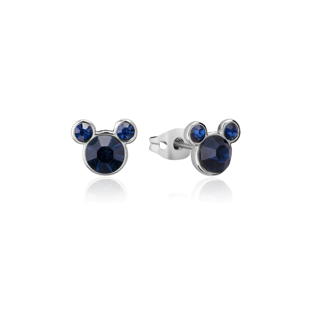 Mickey mouse online diamond stud earrings