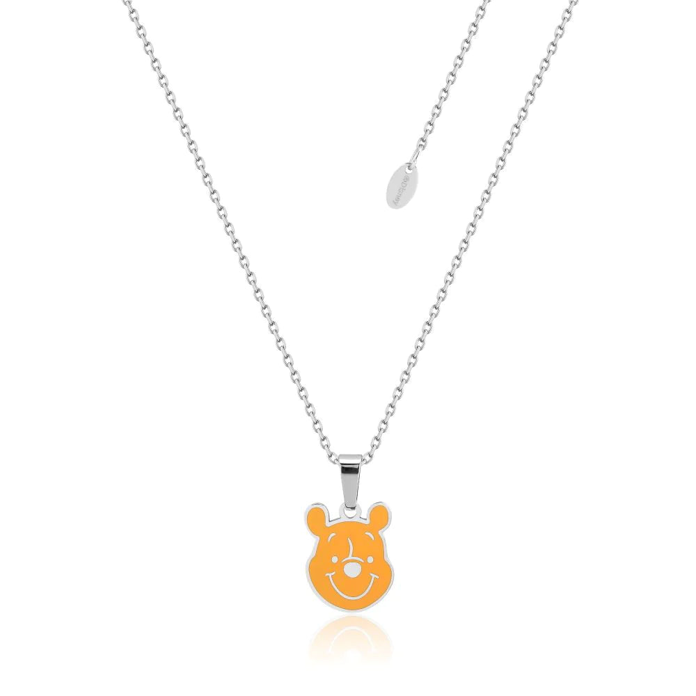 Winnie The Pooh WTP Face Necklace Stud Earrings Forever
