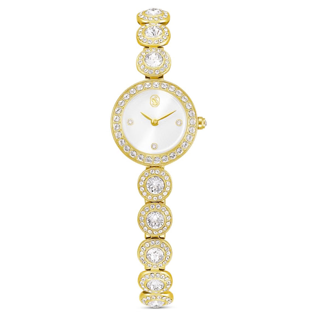Una Angelic: Crystal Bracelet Crystal Tone Gold Watch