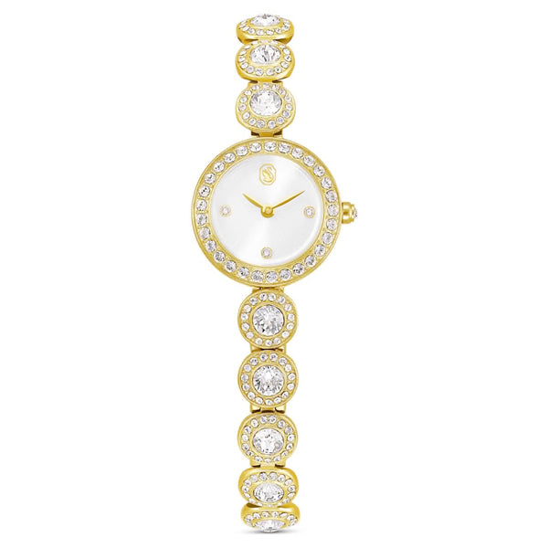 Una Angelic: Crystal Bracelet Crystal Tone Gold Watch