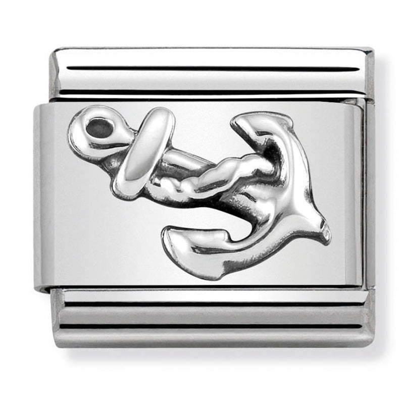 Symbols - Anchor Silver Charm