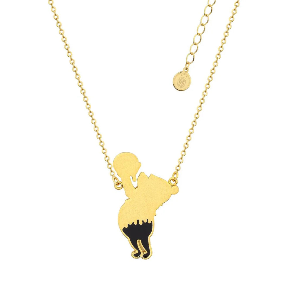 Winnie the Pooh Hunny Drip Necklace - Gold & Silver