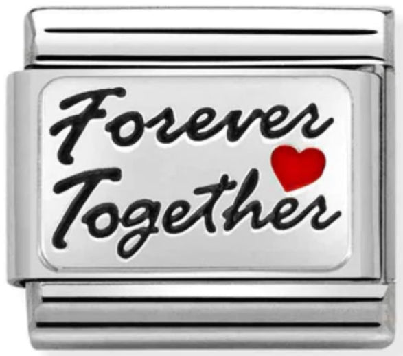 Love - Forever Together Silver Charm