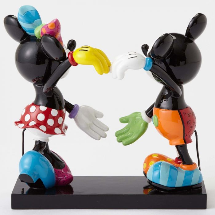 Mickey & Minnie Mouse Heart Figurine - Large