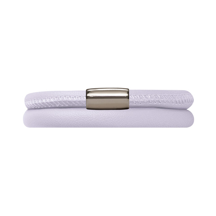 Endless Lavender Purple Leather Bracelet