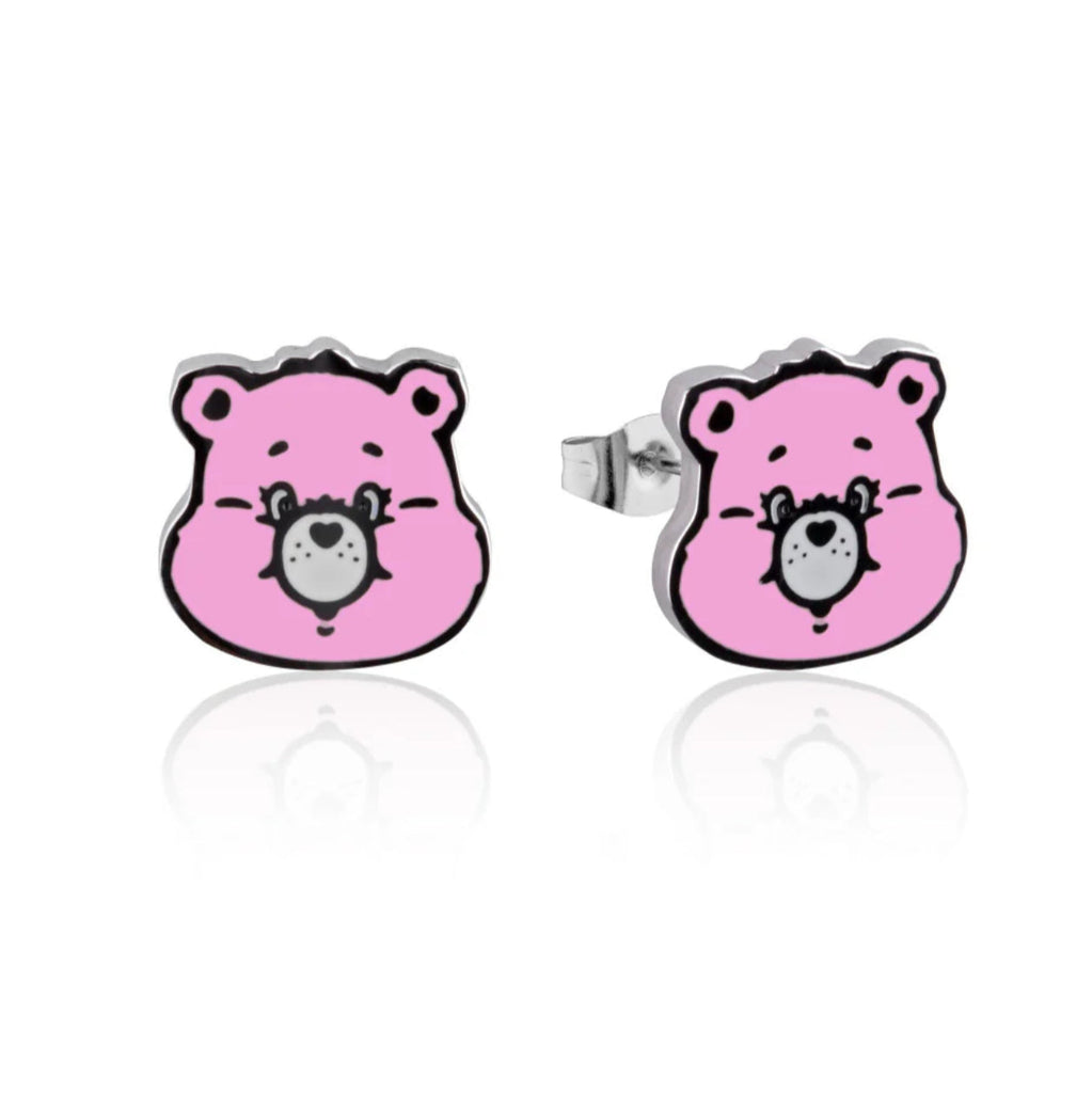 Care Bear - Pink Cheer Bear - Necklace & Earring