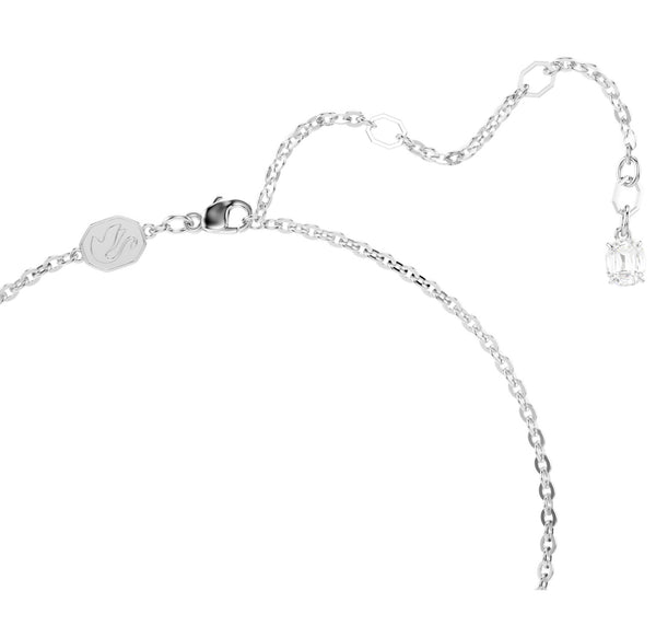 Insigne: Cross White Pave Silver Pendant